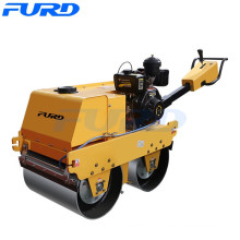 Mini Walk Behind Double Drum Vibration Hand Held Road Roller FYLJ-S600